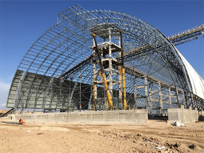 瑞金煤机油桶翘工程网架